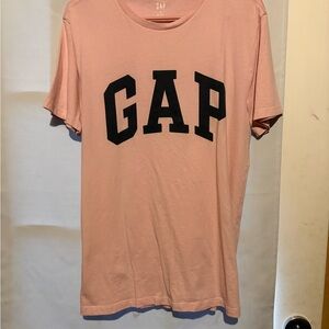 GAP Light Pink Tee with White Logo